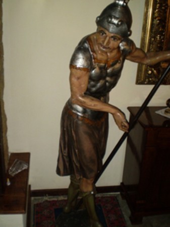 originál 17.st.,pôvodný stav, Copia statue 600´,originale non restaurate, Misure:corpo 183, completa235, Prezzo:30.000,-EUR